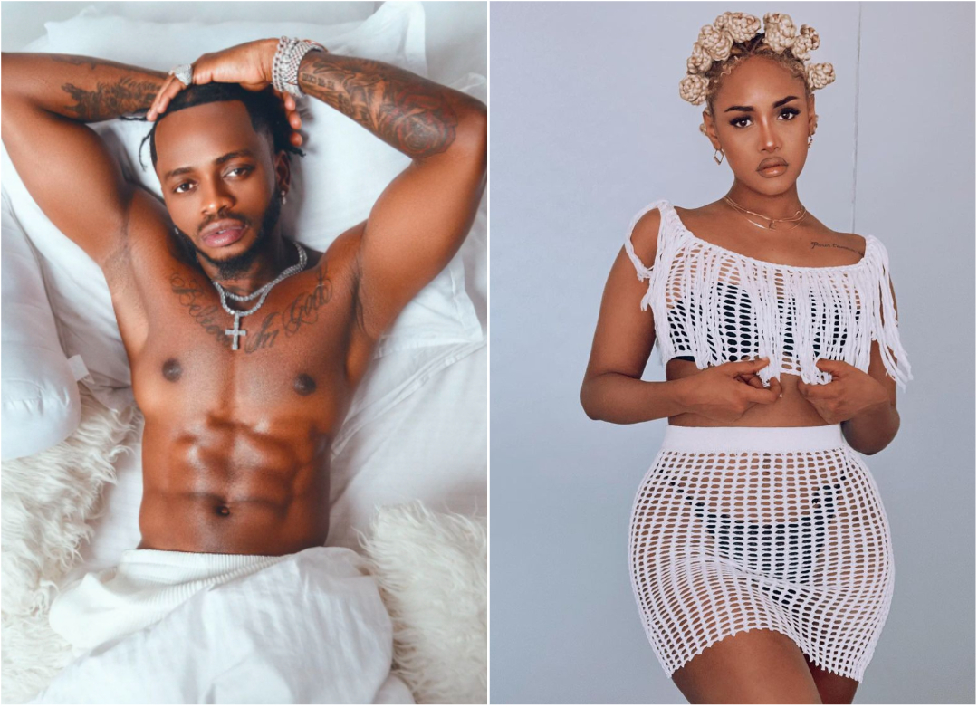 Diamond Platnumz and Tanasha Donna