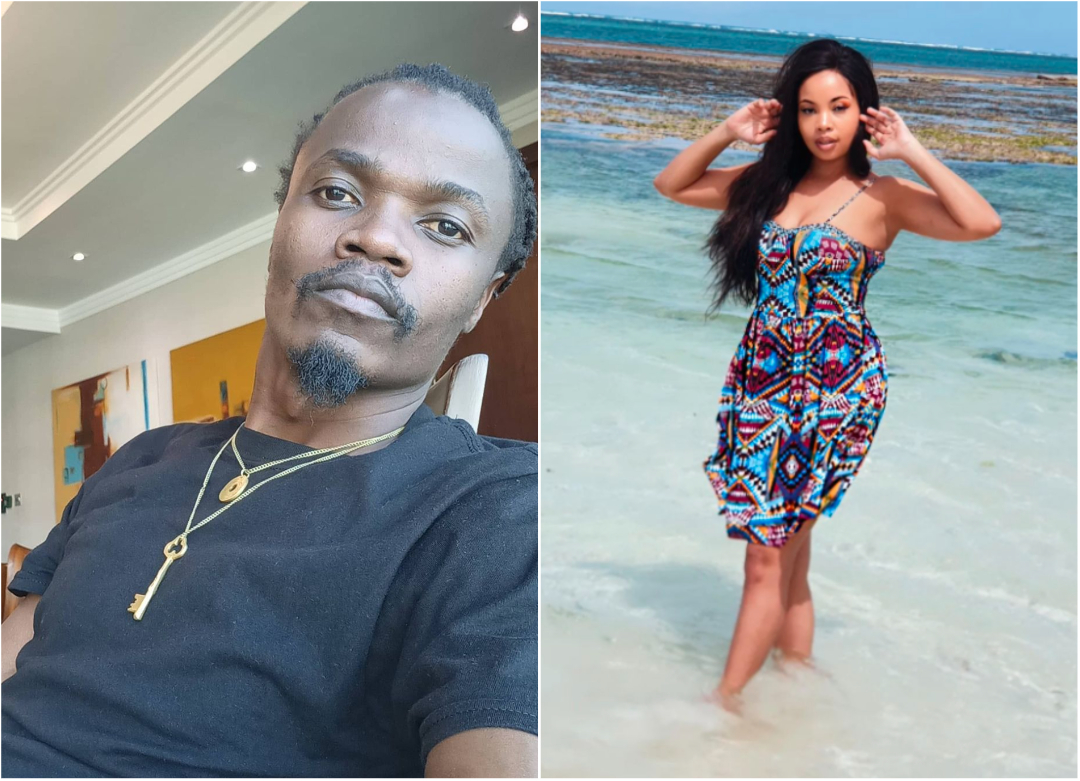 Juliani and actress Brenda Wairimu