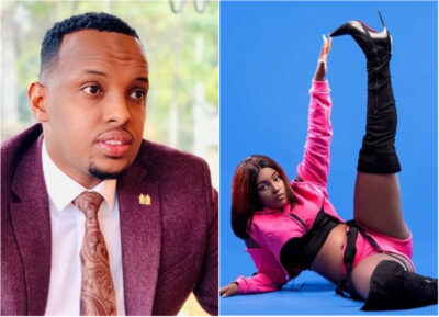 In photos, sensual photos of Bahati and Aggie The Dance Queen