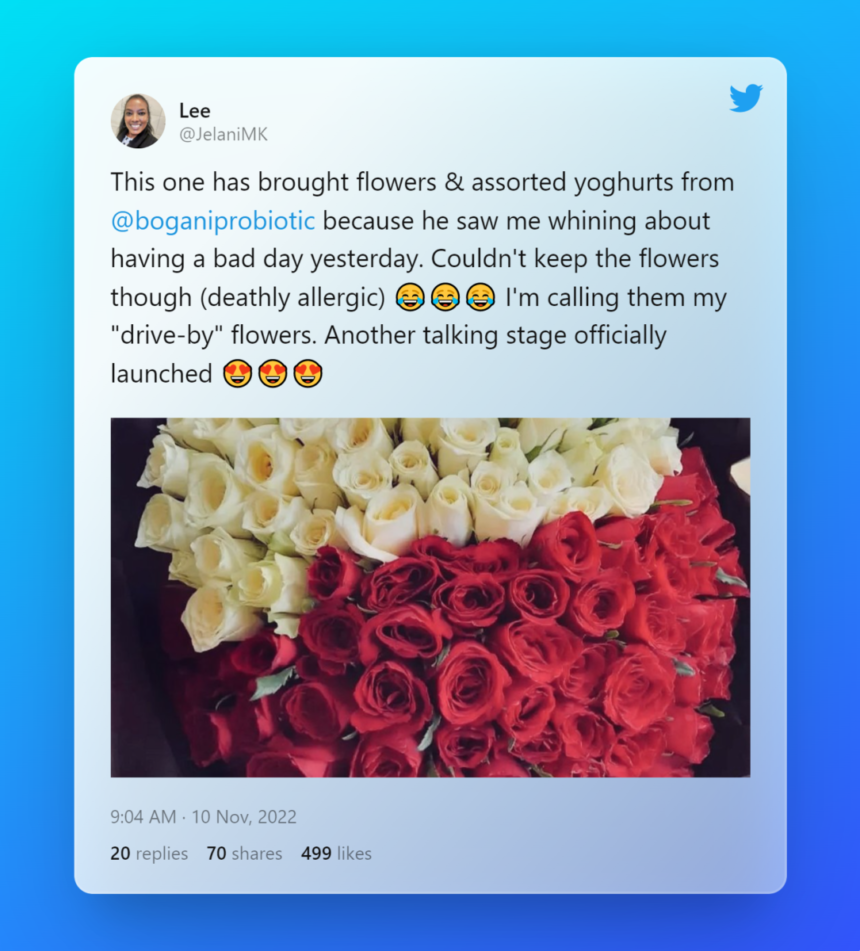 Tweet by Lee @JelaniMK