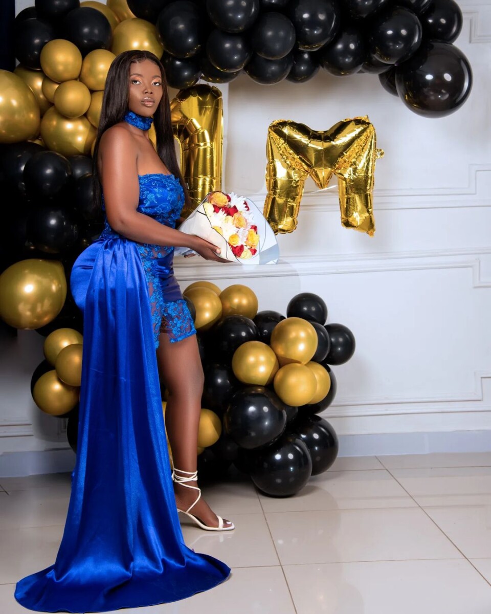 Njoki Murira celebrating 1M followers on tiktok 
