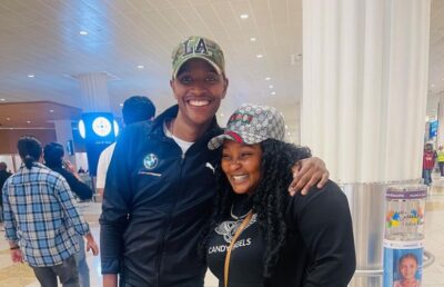 Messi spends the night with the World Cup trophy beside him instead of his wife