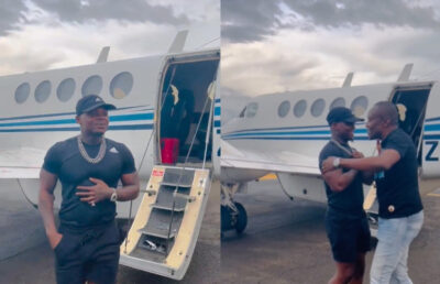 Fake beef? Diamond’s manager and Harmonize rub shoulders in Zanzibar 