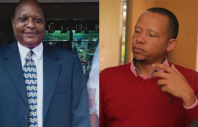 Photos: Trailer on fire after accident at Governor, Maai Mahiu