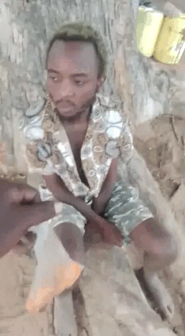 Magix Enga looking destitute on a viral clip that has since went viral on social media. Photo credit: Screengrab
