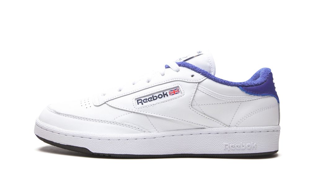 Reebok Club C 85 'Eric Emanuel' colorway. Photo credit: stadiumgoods.com