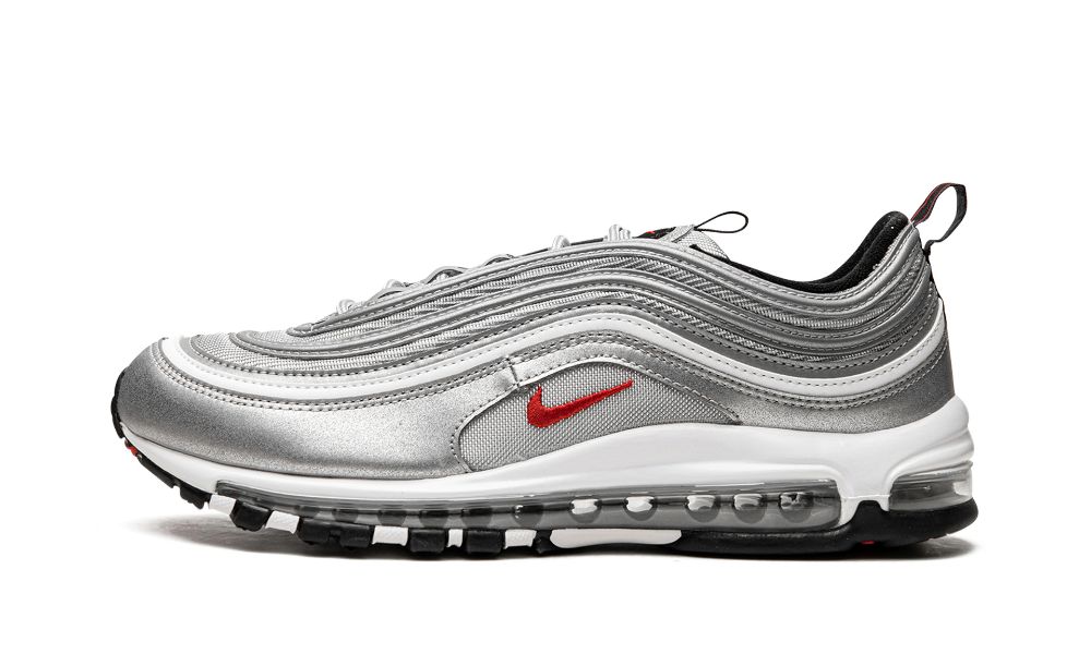 Air Max 97 OG 'Silver Bullet 2022' colorway. Photo credit: stadiumgoods.com