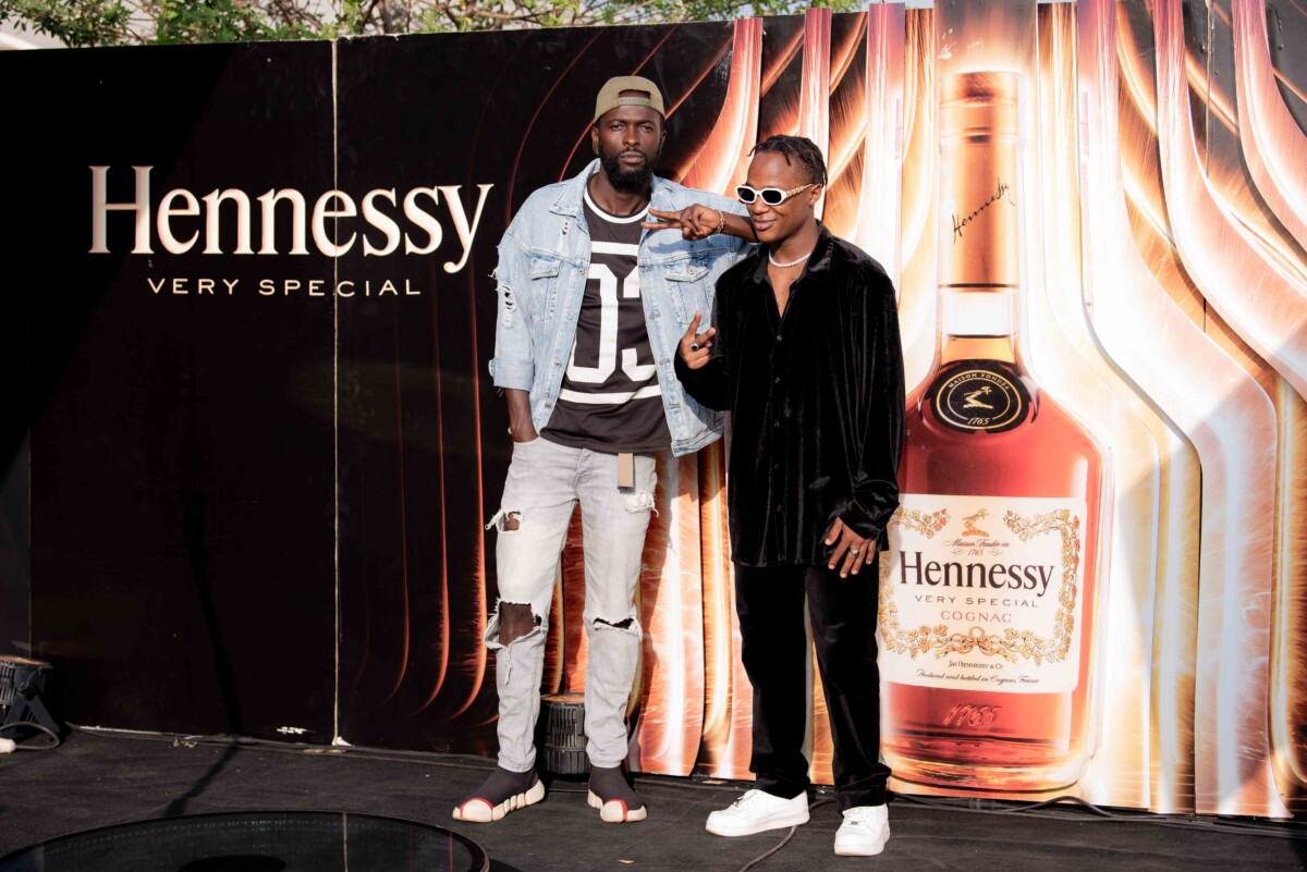 L-R_ Actor Anto Ashioya and Award Winning Rapper Yaro B