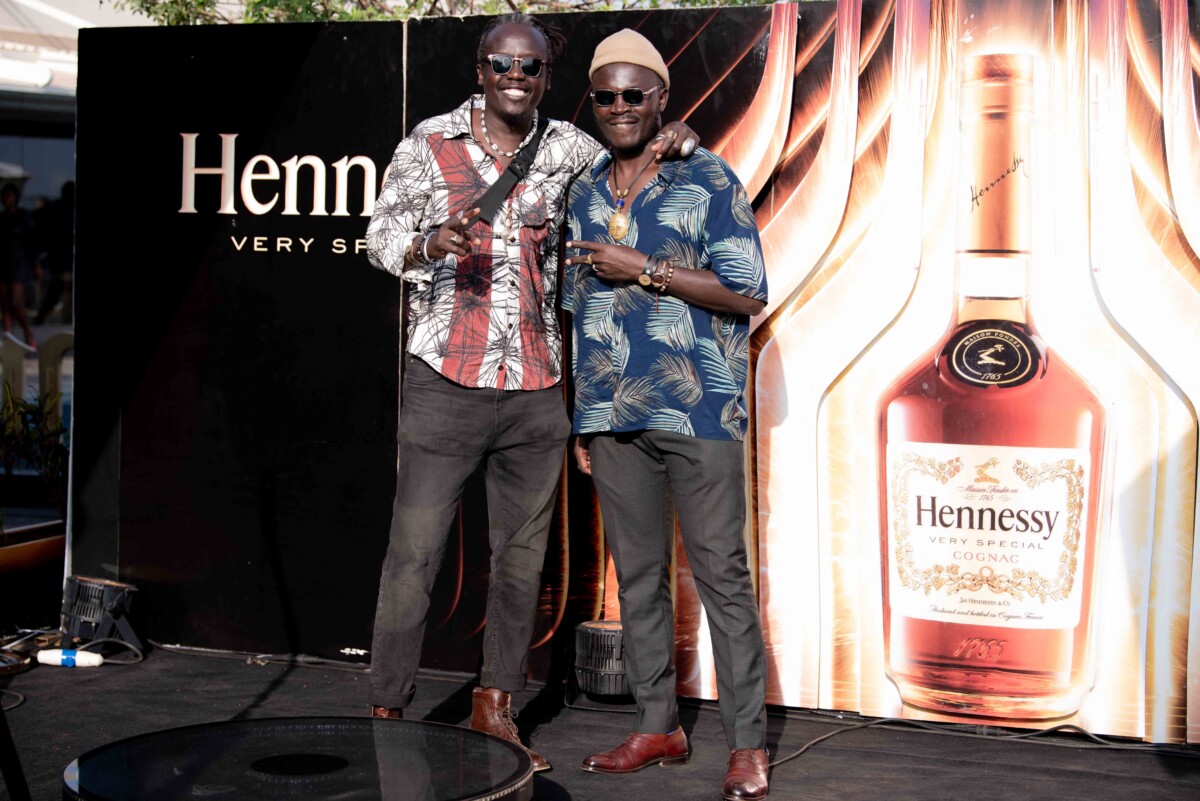 Left to Right: Photographer Emmanuel Jambo and Musical Artist Coster Ojwang
