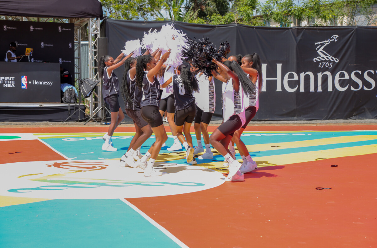 Cheerleader Performance their set