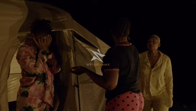 Kajala slaps Paula after she sneaked Rayvanny into her camping tent