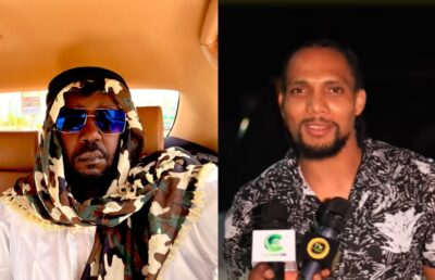 Body of Ghanaian rapper 2pm made to stand in upright position during his funeral 