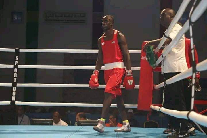 Edwin Okong'o has won gold