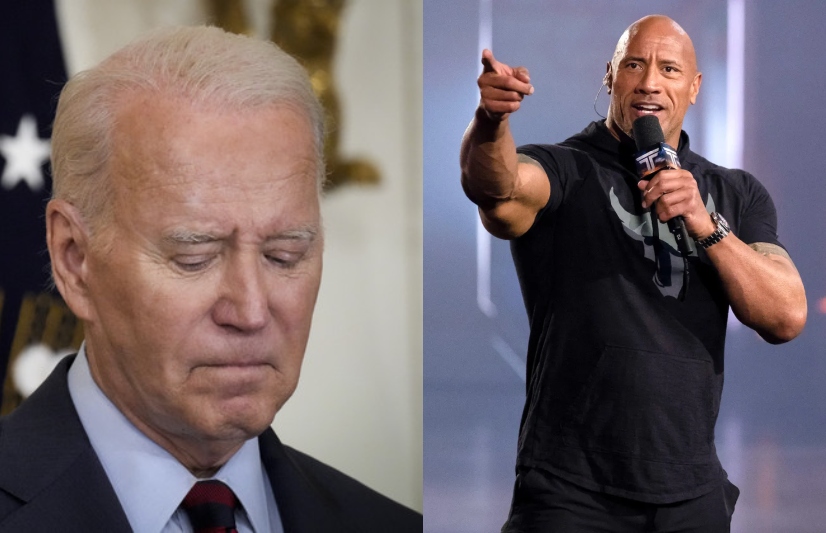 The Rock regrets supporting Biden in 2020, says he won't endorse him in ...