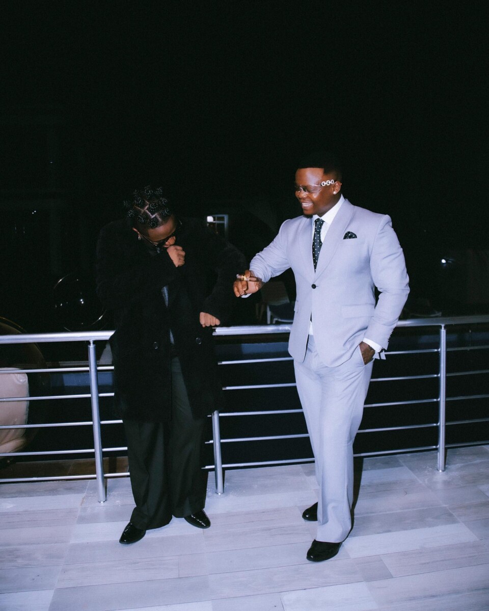 Harmonize and Rayvanny. Photo credit: Instagram/rayvanny