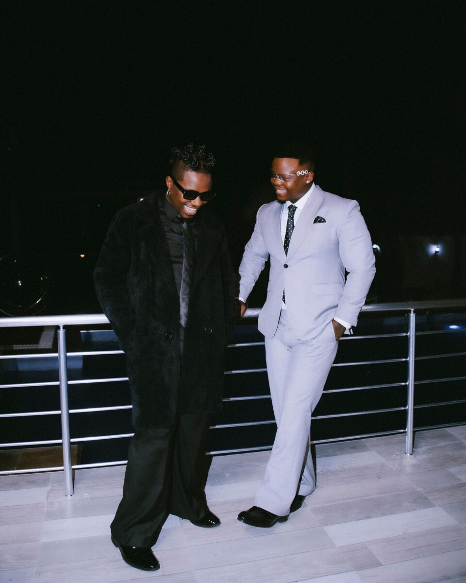 Harmonize and Rayvanny. Photo credit: Instagram/rayvanny