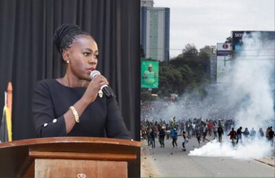 “Uhuru Kenyatta you’re an inciter” Karen Nyamu fingers ex-president over Tuesday’s protests 