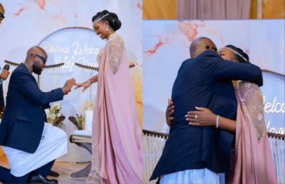 Alikiba gives Diamond his flowers after Chris Brown nodded the Wasafi boss