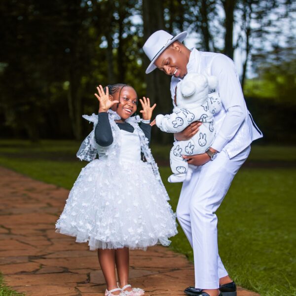 Baba Talisha with his children. PHOTO/Facebook.com/babatalisha1