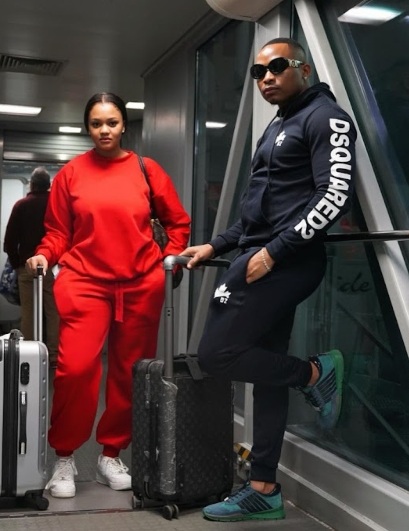 Otile Brown and his ex-manager Mumbi Maina during good times. PHOTO/Instagram/@_mumbimaina