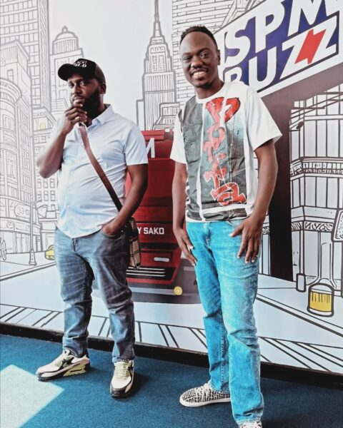 DJ Shiti and Eddie Butita. PHOTO/Instagram/@djshiti_comedian