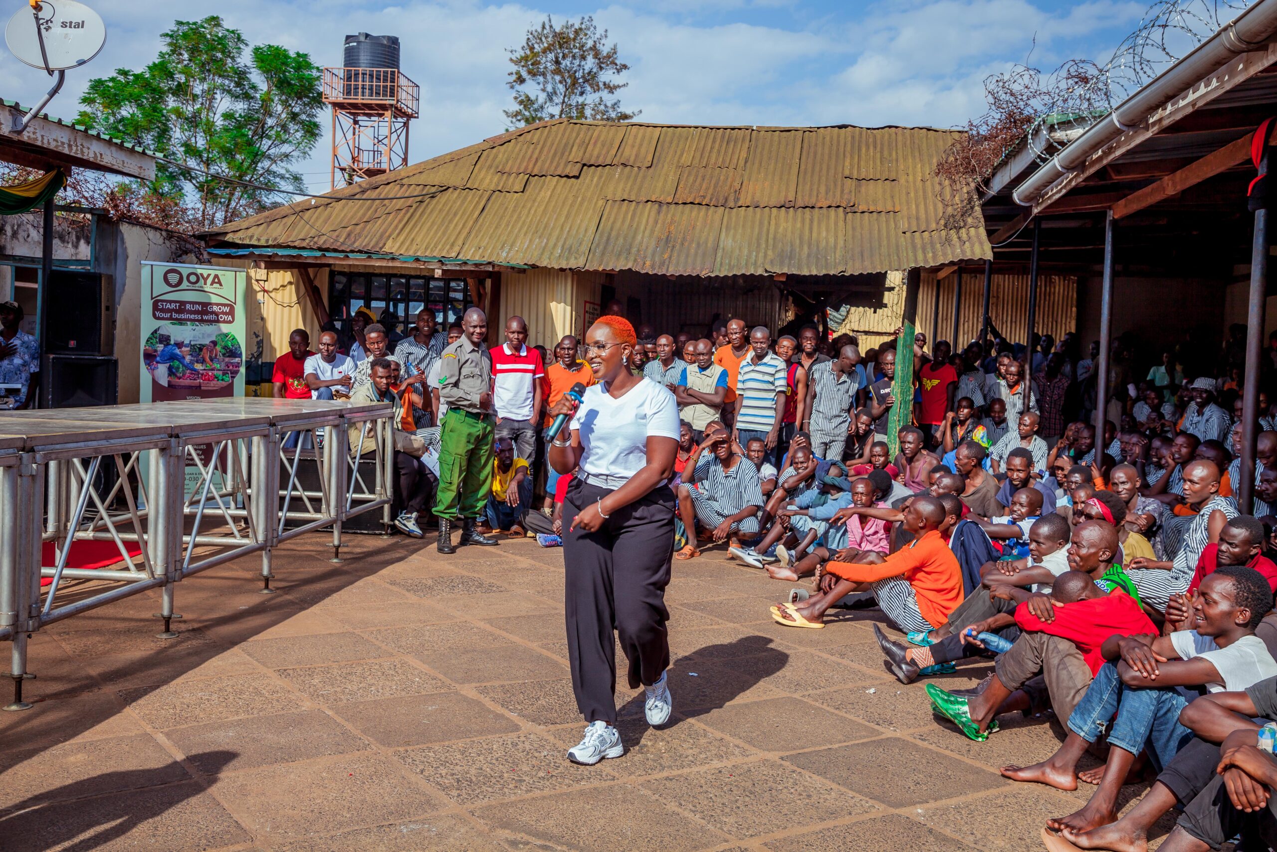 Femi One in Kiambu Men's Prison
