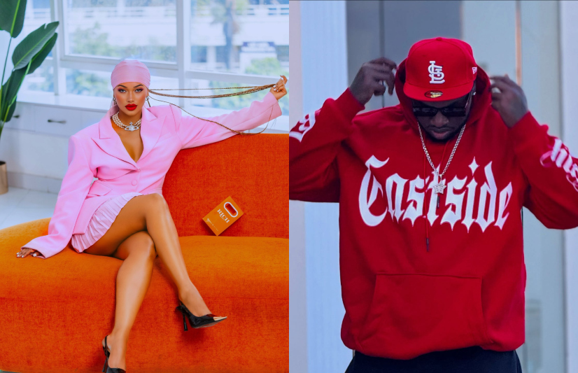 Huddah Monroe and Khaligraph Jones