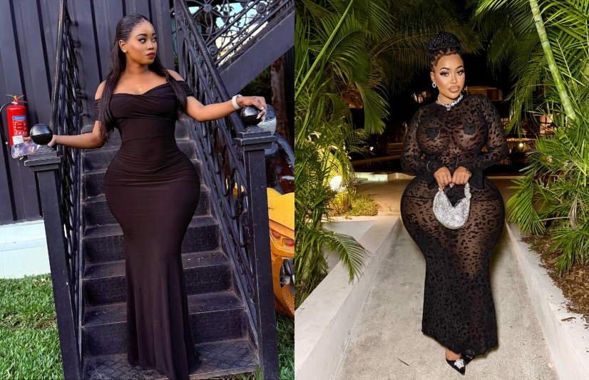 Trisha Khalid and Vera Sidika