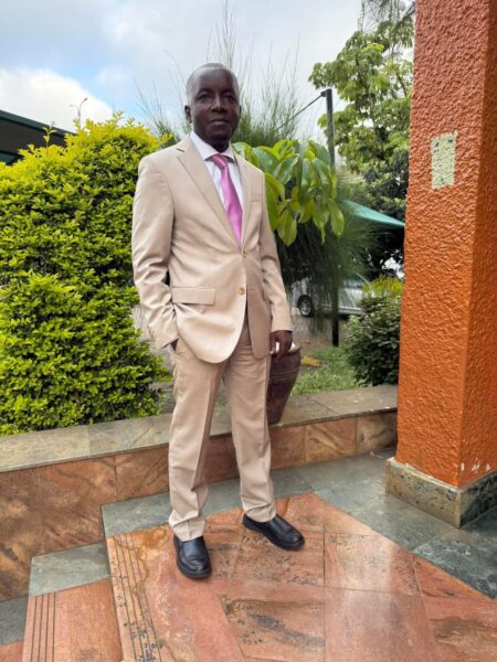 presenter Festus Amimo