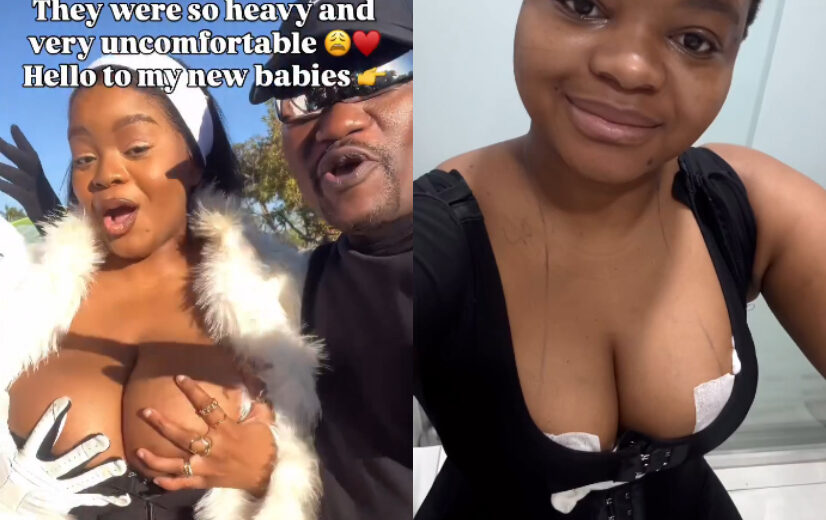 DJ Dolly Ditebogo boobs