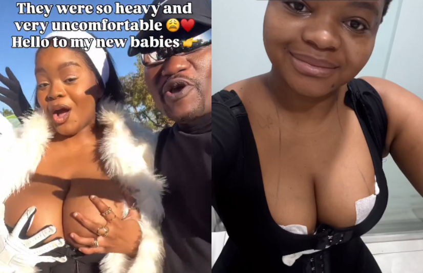 DJ Dolly Ditebogo boobs