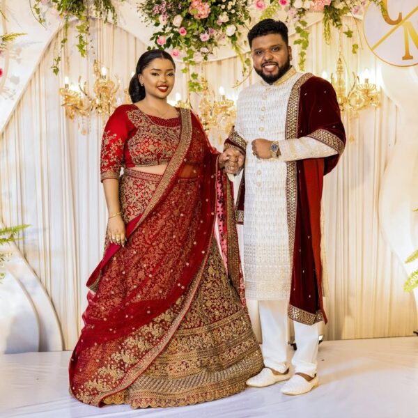 Rev Lucy Natasha and Prophet Carmel Indian wedding