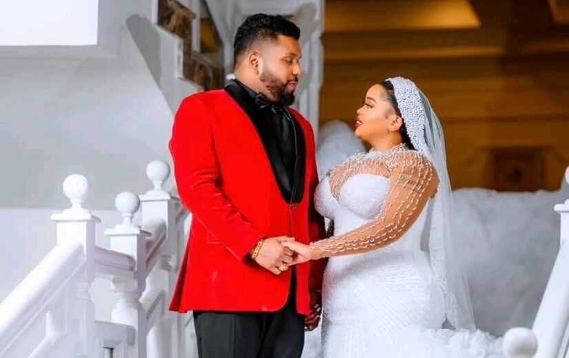 Reverend Natasha and Prophet Carmel during their white wedding