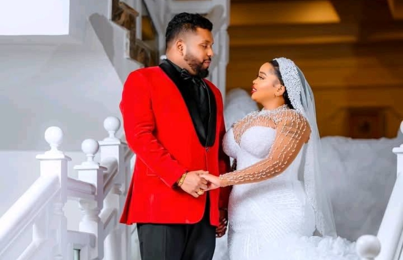 Reverend Natasha and Prophet Carmel during their white wedding