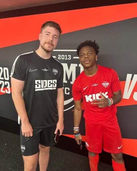 iShowspeed and MrBeast