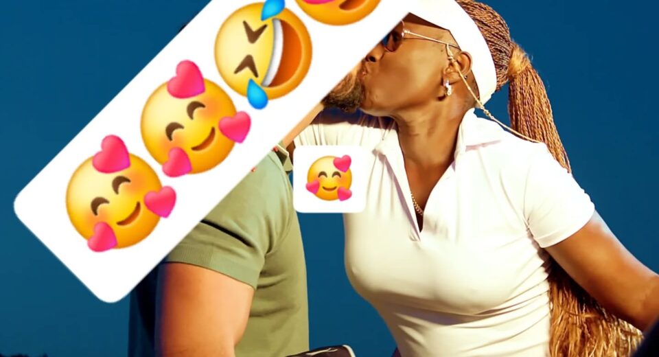 Akothee kisses her new mzungu lover playing golf in Johannesburg, South Africa.