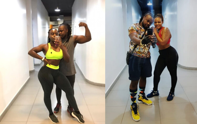 Alphy Migasha poses with his trainees