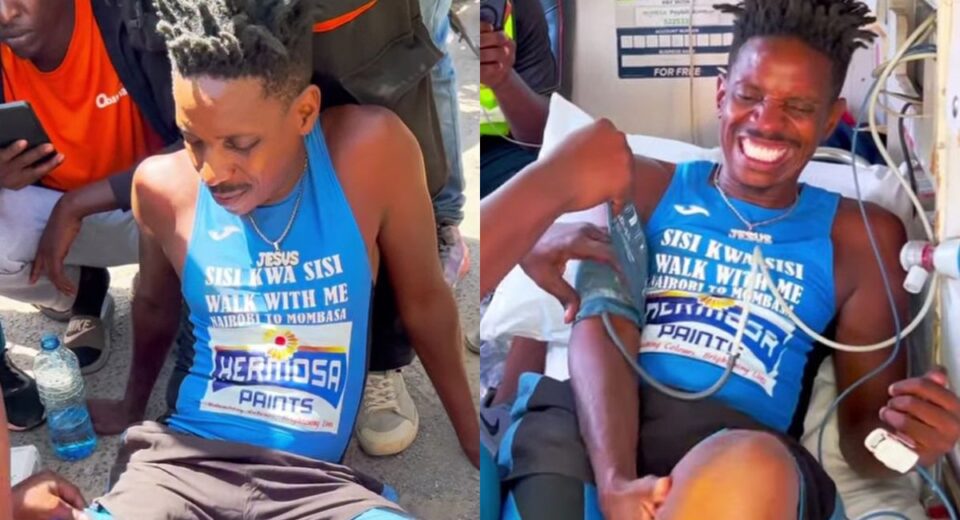 Eric Omondi Nairobi Mombasa trek