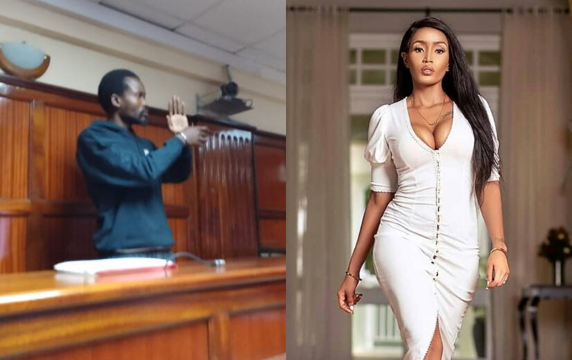 John Matara and the late Wahu Starlet