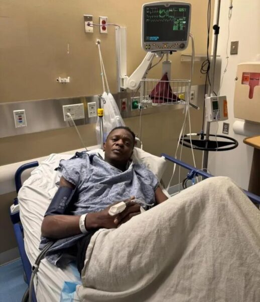 Jose Chameleone in hospital
