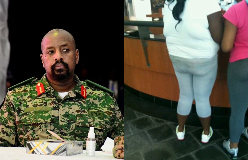 Muhoozi flat booty nyash