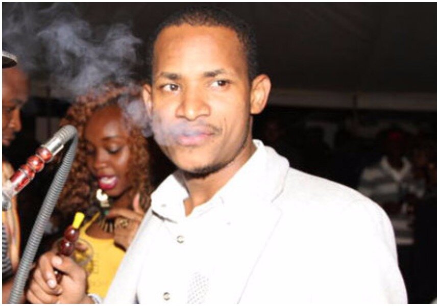 babu owino smoking